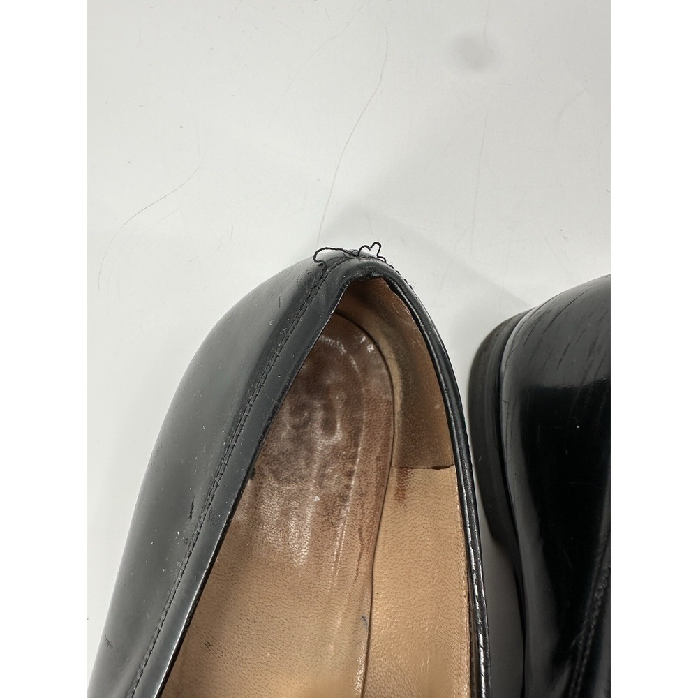 GUCCI Loafers‎ Leather Shoes Pumps Women's Size 38 C Black - Picture 3 of 14